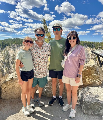 Dr. Levin's family photo